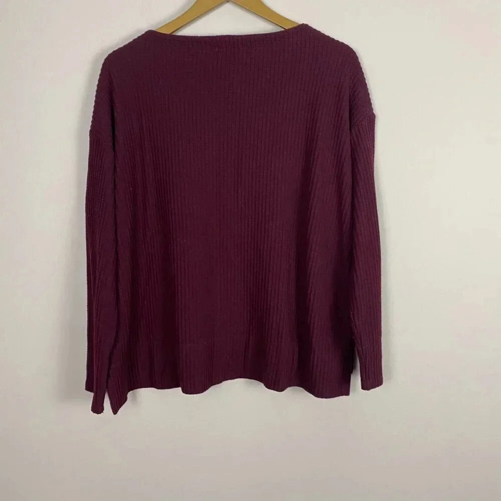 Splendid Waffle Knit Boxy Top - Picture 8 of 9